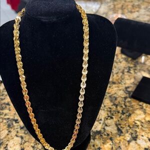 Radiant Gold Chain Necklace
